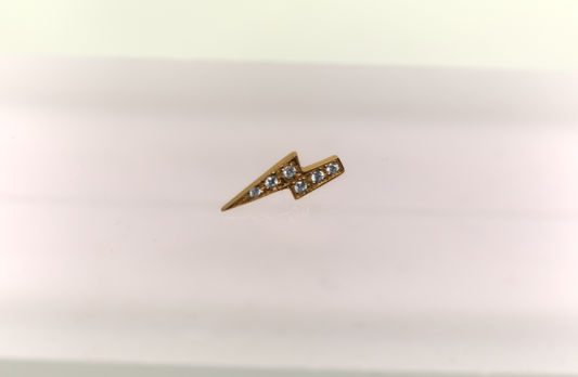 Stud : Dagaz piercing 18k