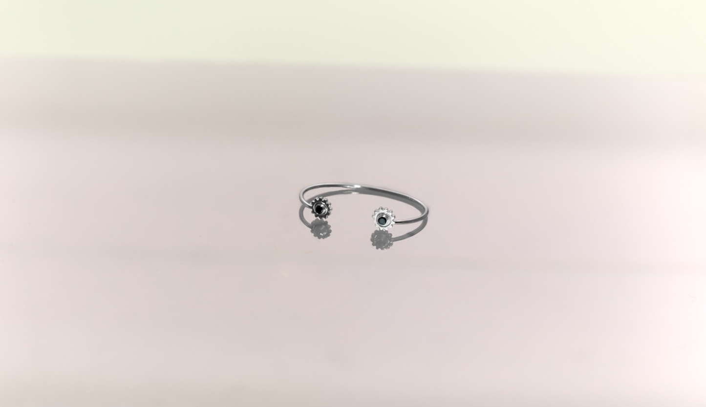 Open gear slave bracelet