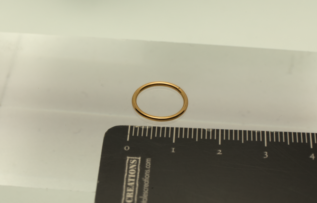 Simple Ring piercing - 18k