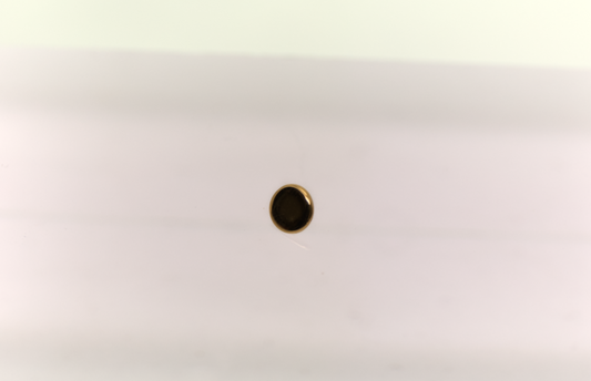 Stud : Polished Disc 14k