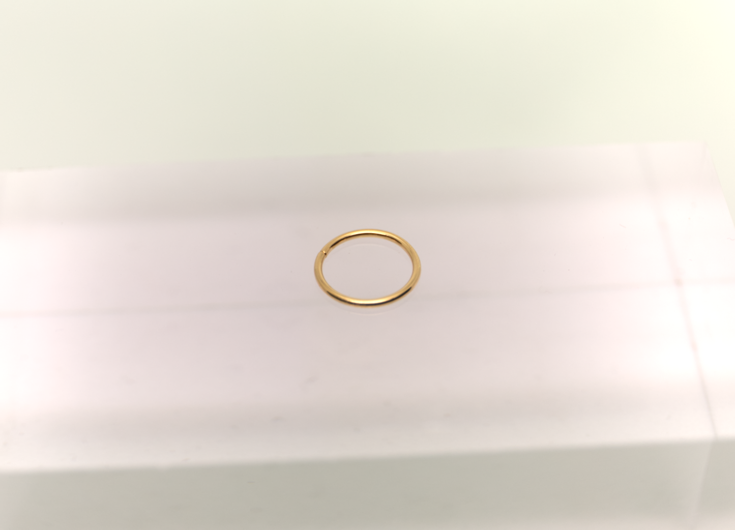 Simple Ring piercing - 18k