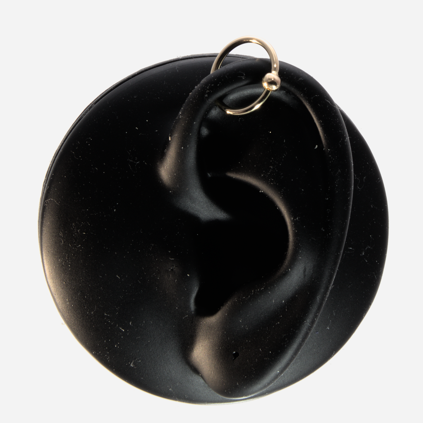 Simple ball ring piercing 18k